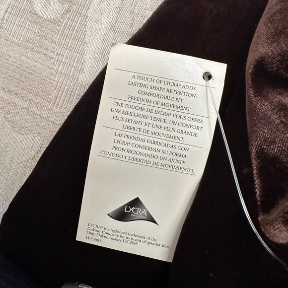 Vintage 90s Amanda Smith Long Brown Velour Turtleneck Dress – NWT 8 Petite - Picture 11 of 14